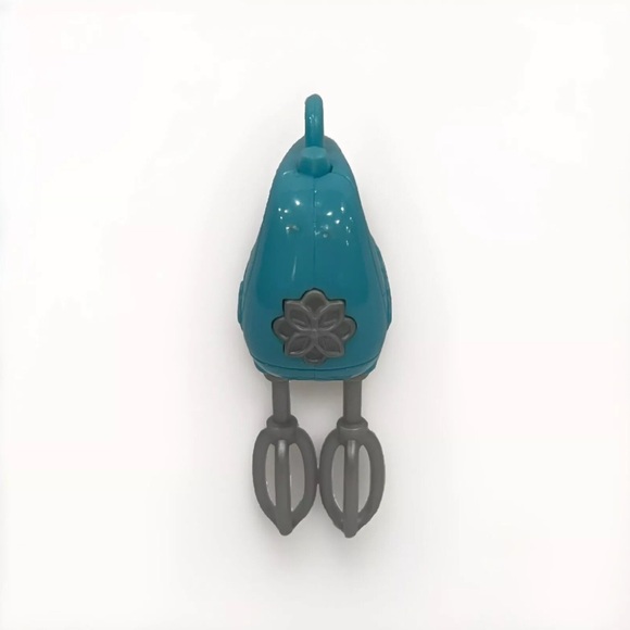 Mattel Barbie Doll Kitchen Mixer Whisk Handheld Blue Dollhouse Mini Toy - Picture 3 of 6